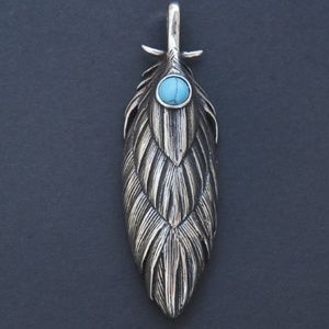 Goro's Handmade Turquoise Pendant